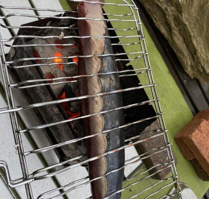 カツオのたたきの完成