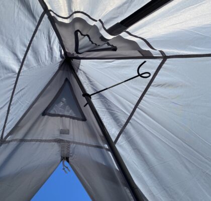 ベンチレーターの様子