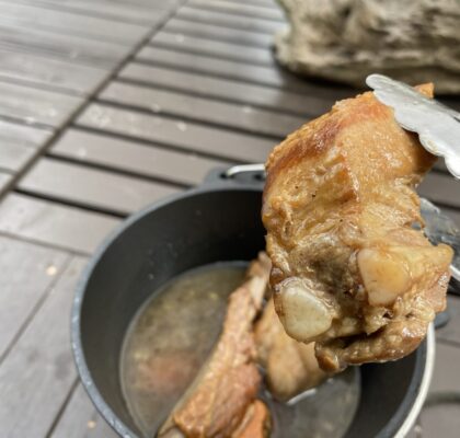 スペアリブ完成！