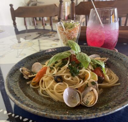 ウキカフェのパスタ