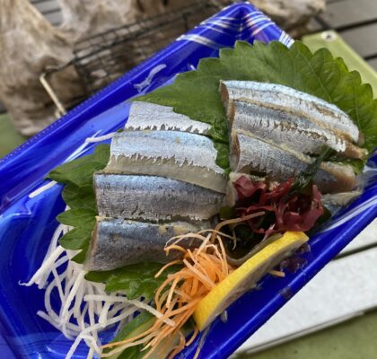 秋刀魚のお造り