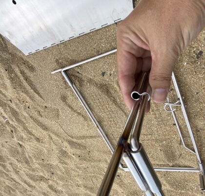 フレームを固定する方法