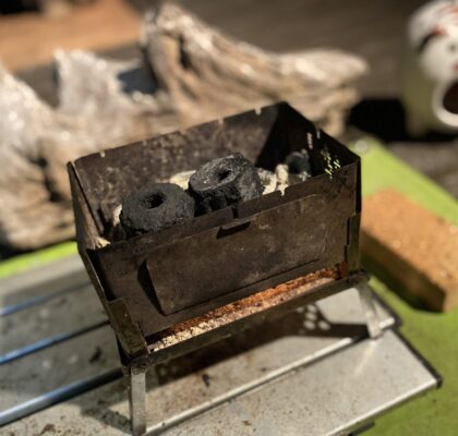 B-6君で着火する