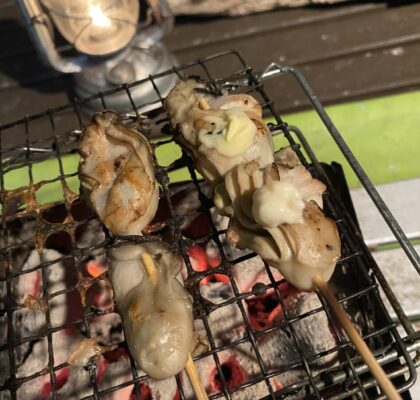 マヨレモンで焼く