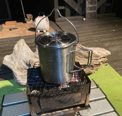 新クッカーを使ってみる