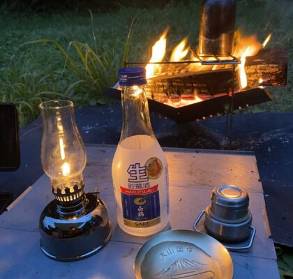 キャプテンスタッグのランタンを灯す