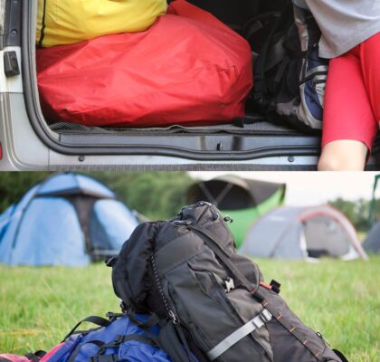 車にギアを積むのは前日が便利